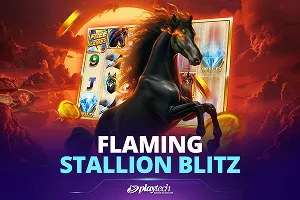 Flaming Stallion Blitz - STONEBET88